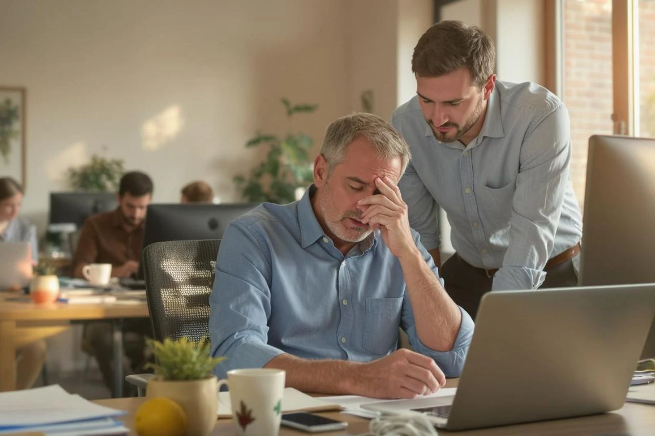 Support gaps for older workers in workplace health