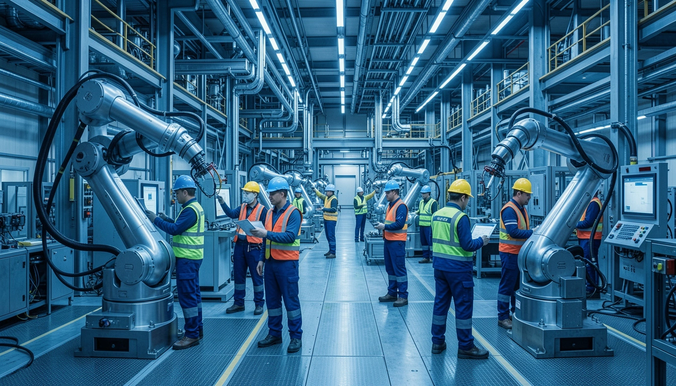 How Talent and Technology Boost Factory Productivity